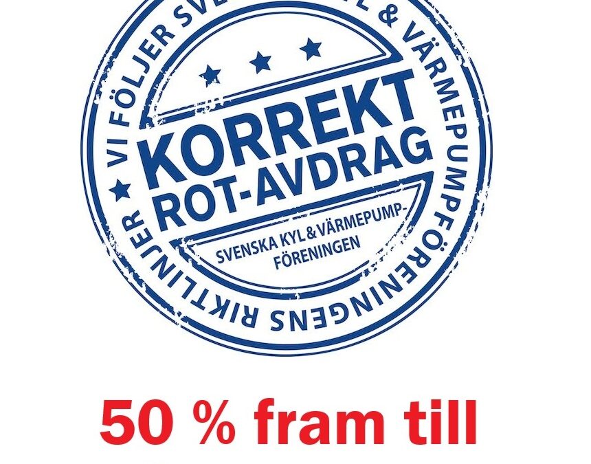 Utökat ROT-avdrag fram till årsskiftet